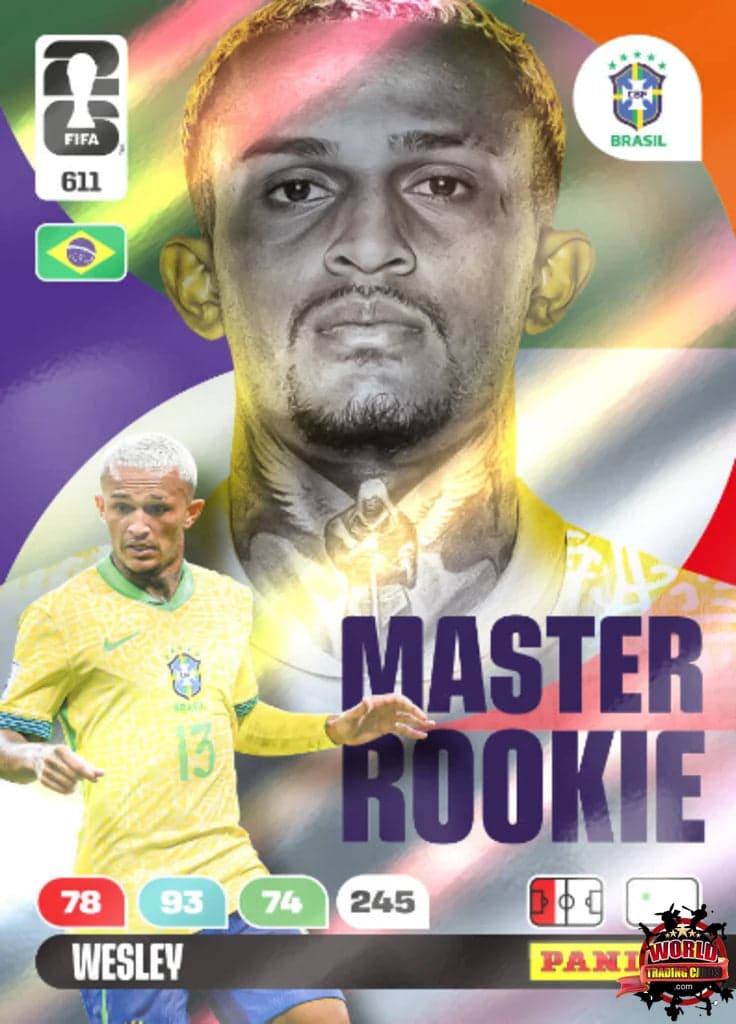 Wesley 611 Master Rookie, FIFA 2026 Adrenalyn