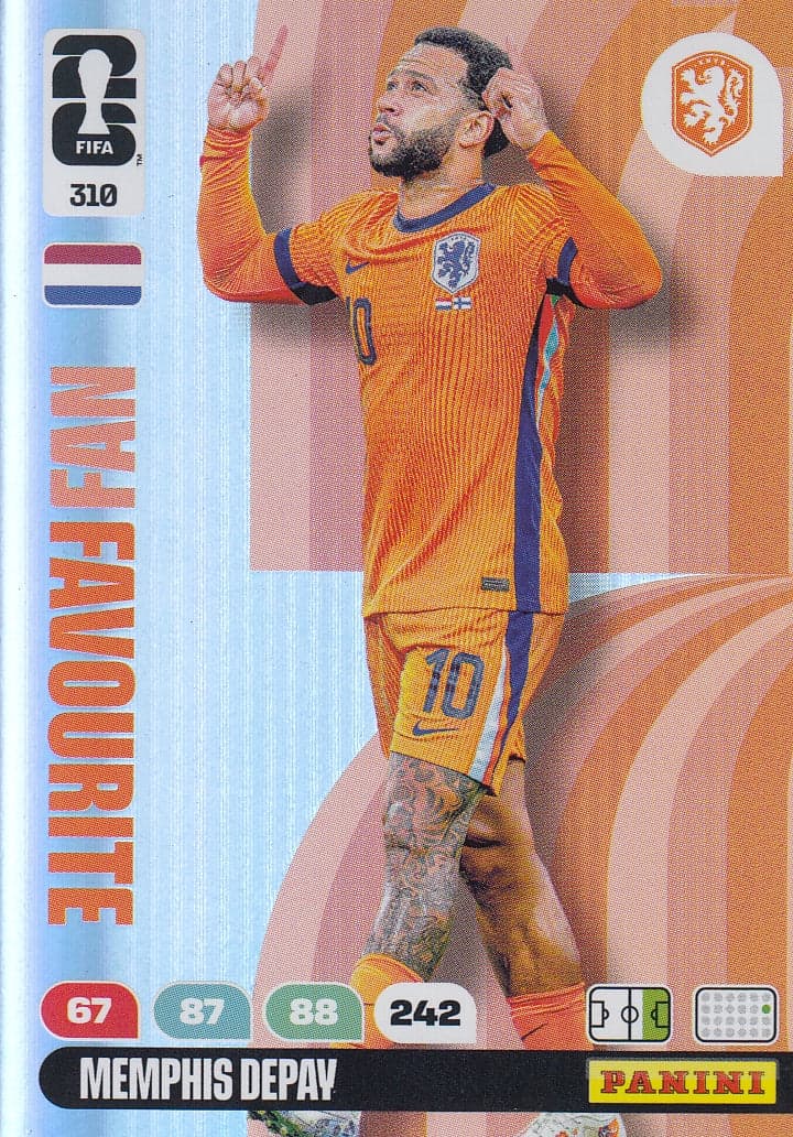 Memphis Depay, FIFA 2026 World Cup Adrenalyn XL